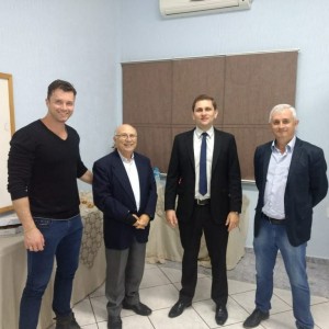Douglas Lenhardt (MPO), Vincenzo Mastrogiacomo (AIRON), Marcelo Cunha Jr, Gilberto Lenhardt (MPO)