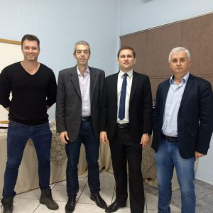Douglas Lenhardt (MPO), Fábio Furtado (AIRON), Marcelo Cunha Jr e Gilberto Lenhardt (MPO)